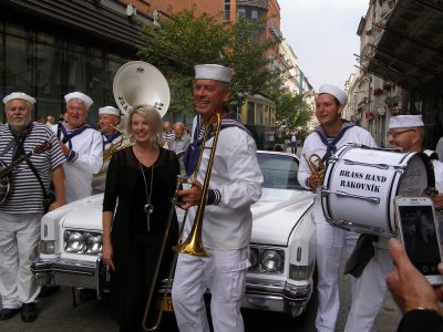 Diane Davidsom USA i Rakownik Brass Band Czechy
